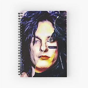 Nikki Sixx Mugshot T-Shirt  Spiral Notebook