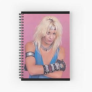 Vince Neil and Nikki Sixx Spiral Notebook