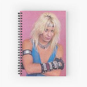 Vince Neil and Nikki Sixx Spiral Notebook