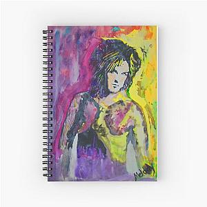 Nikki Sixx Watercolor Spiral Notebook