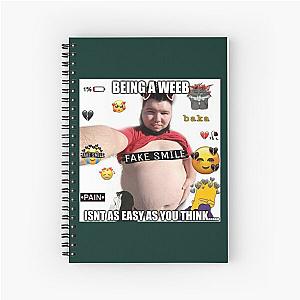 nikocado avocado Spiral Notebook