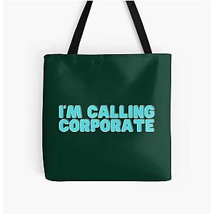 I-m Calling Corporate Nikocado Avocado All Over Print Tote Bag