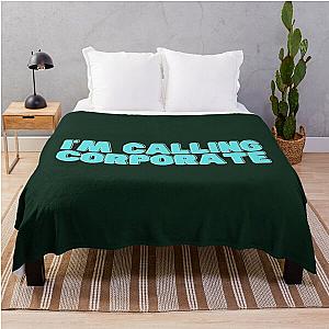 I-m Calling Corporate Nikocado Avocado Throw Blanket