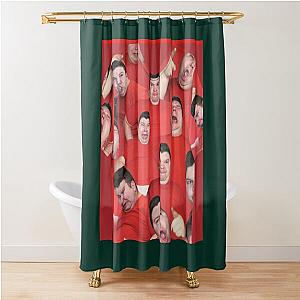 Nikocado Sleeveless Top Shower Curtain