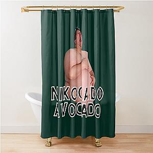 Nikocado Avocado for tiktok challenge lovers   Shower Curtain