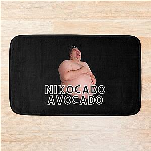 Nikocado Avocado for tiktok challenge lovers   Bath Mat