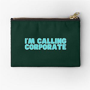 I-m Calling Corporate Nikocado Avocado Zipper Pouch