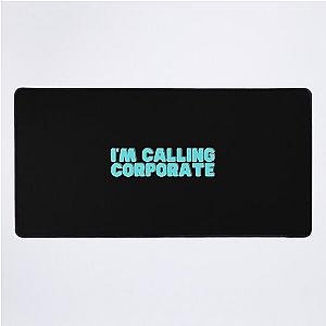 I-m Calling Corporate Nikocado Avocado Desk Mat