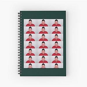 Nikocado Avocado crying Graphic  Spiral Notebook