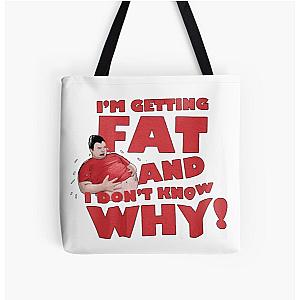 Nikocado Avocado I-m Getting Fat And Don-t Know Why! All Over Print Tote Bag