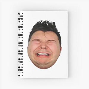 Nikocado Avocado Crying Gay Meme    Spiral Notebook