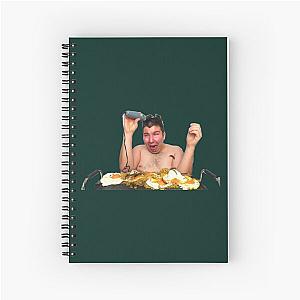 Nikocado Avocado Crying Meme       Spiral Notebook