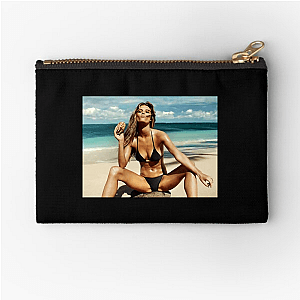 Soft Serve, Strong Game Nina Agdal Zipper Pouches