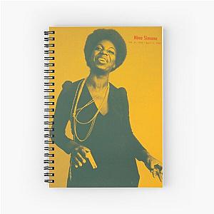 Nina Simone Jazz Spiral Notebook