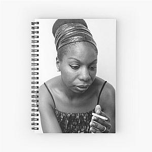 Nina Simone Art Print - Black Culture - Black History Spiral Notebook