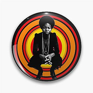 Retro Nina Simone Pin