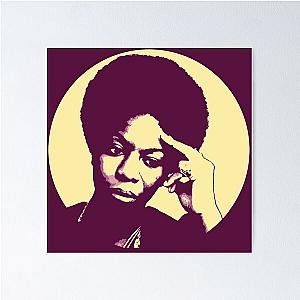 Nina simone - best african singer Poster