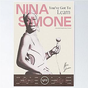 Nina Simone - Newport Jazz Festival 1966 Poster