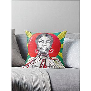 Nina Simone  Throw Pillow