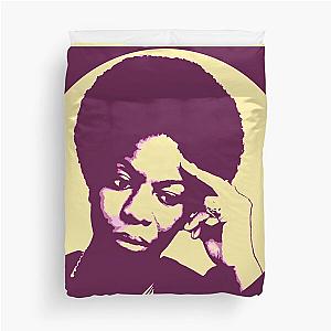 Nina simone - best african singer Duvet Cover