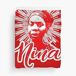 HD Nina Simone - The High Priestess of Soul HIGH DEFINITION Duvet Cover