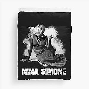 Celebrating Nina Simone Soulful Sound Duvet Cover