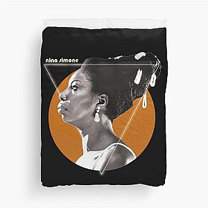 Retro Nina Simone Gold Tribute  Duvet Cover