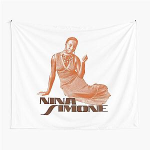 Nina Simone Sepia Tribute  Tapestry