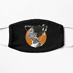 Retro Nina Simone Gold Tribute  Flat Mask