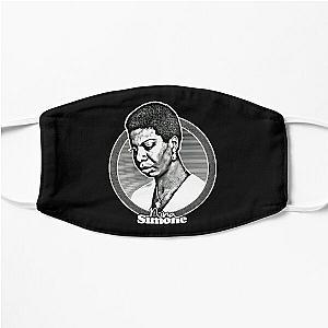 Nina Simone ---- Original Retro Fan Art Design  Flat Mask