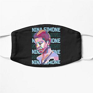 Nina Simone Abstract Nina Simone in WPAP Flat Mask