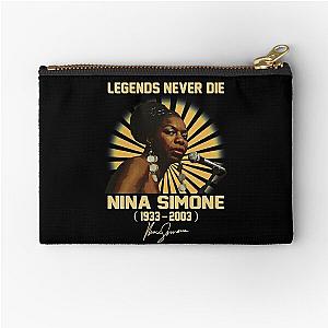 Nina Simone Legend Never Die Zipper Pouch