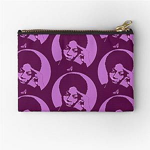 Nina simone - best african singer Zipper Pouch