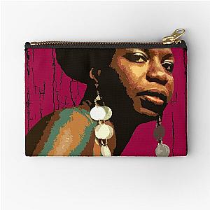 Vintage Nina simone 80s Zipper Pouch