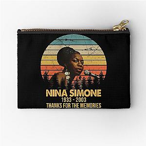 Legend Never Die Nina Simone Retro Thanks For The Memories Zipper Pouch