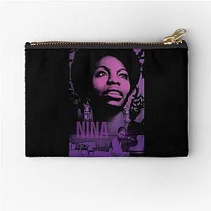 Famous Black Women Series - Nina Simone Mood  Zipper Pouch