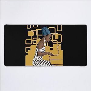 Nina Simone at the piano  Desk Mat