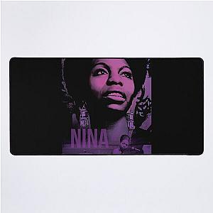 Famous Black Women Series - Nina Simone Mood  Desk Mat