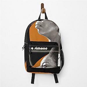 Retro Nina Simone Gold Tribute  Backpack