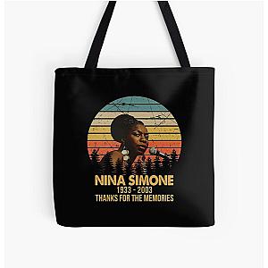 Legend Never Die Nina Simone Retro Thanks For The Memories All Over Print Tote Bag