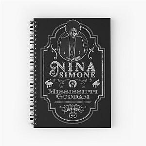 Nina Simone Tribute  Spiral Notebook