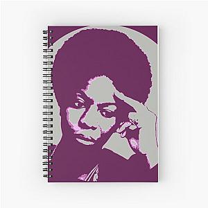 Nina simone - best african singer Spiral Notebook