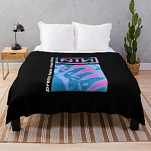 Vintage Pretty Hate Machine NIN Logo || 004 Throw Blanket RB0211