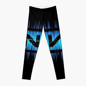 Dark Blue NIN Light Waves Leggings RB0211