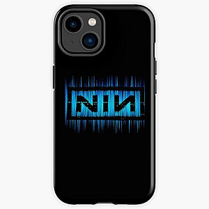 Dark Blue NIN Light Waves iPhone Tough Case RB0211