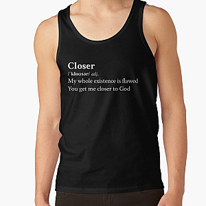 Nine Inch Nails Aesthetic Quote Rock Metal Lyrics Closer Black Tank Top RB0211