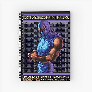 Ninja Gaiden retro gaming Spiral Notebook