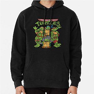 Teenage Mutant Ninja Turtles Retro Logo Pullover Hoodie