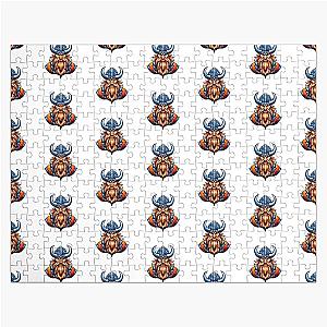 Horned ninja bodyguard Jigsaw puzzle