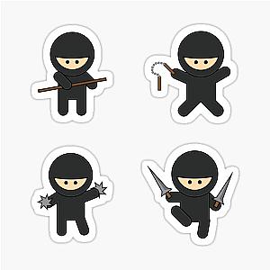Cute Ninja Sticker Pack